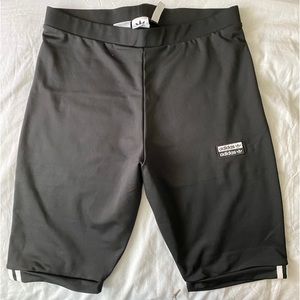 [adidas] Black and white bike short, fit like XL